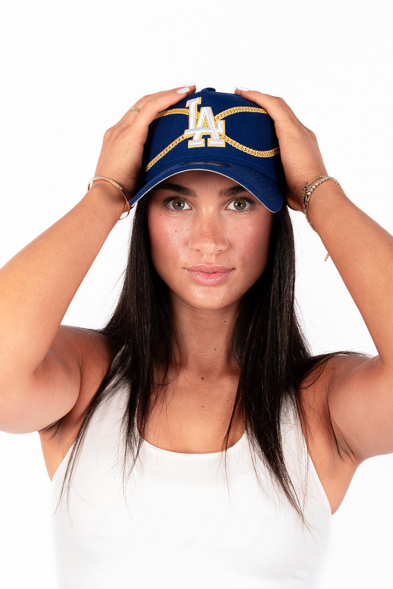 LA Dodgers 9Forty Chain Wrap A-Frame Snapback