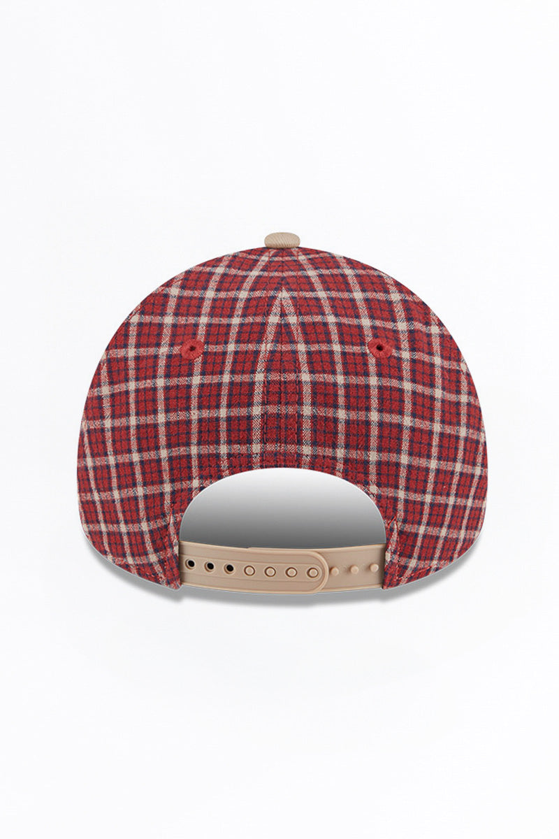 940AF NEYYAN PLAID CAMEL