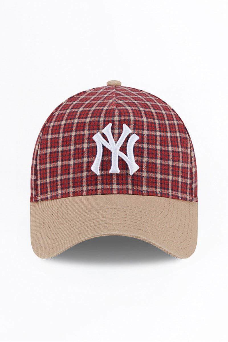 940AF NEYYAN PLAID CAMEL