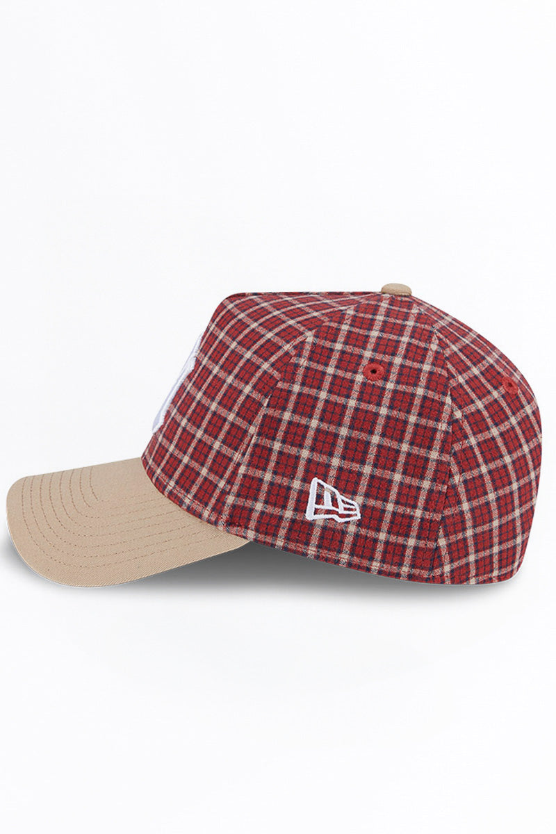 940AF NEYYAN PLAID CAMEL