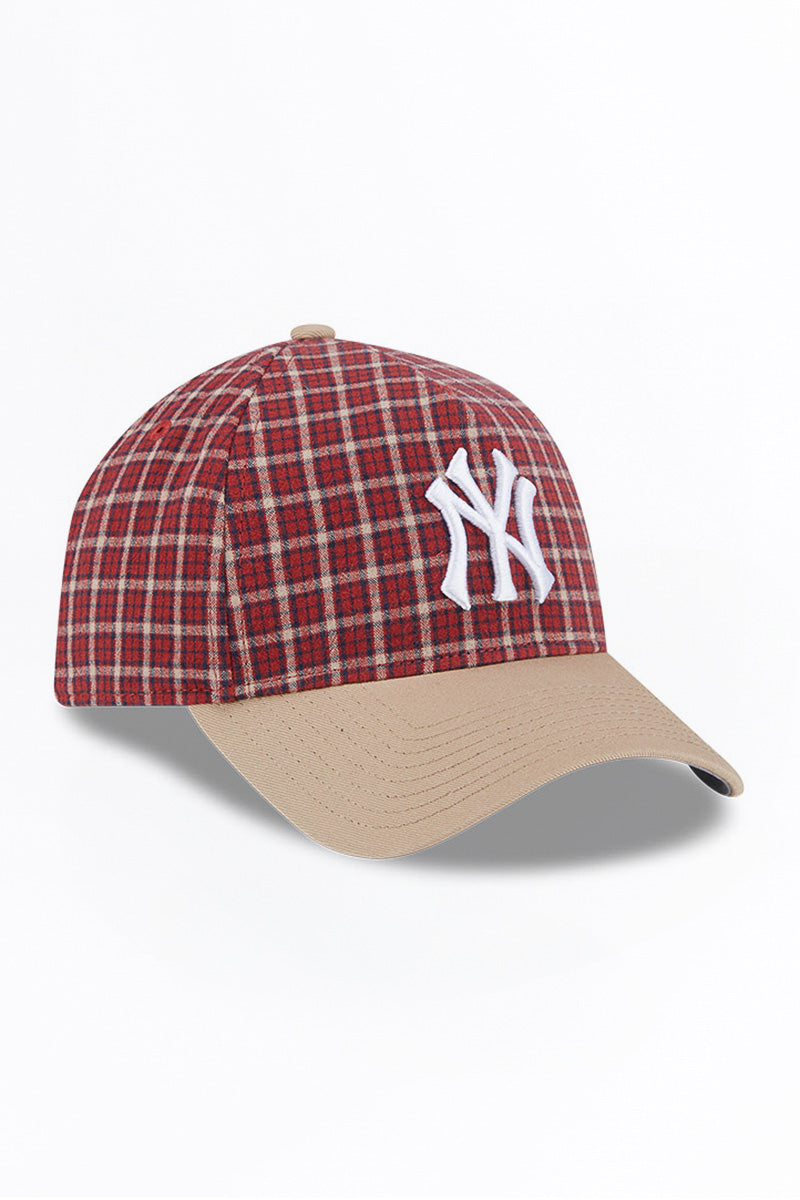 940AF NEYYAN PLAID CAMEL