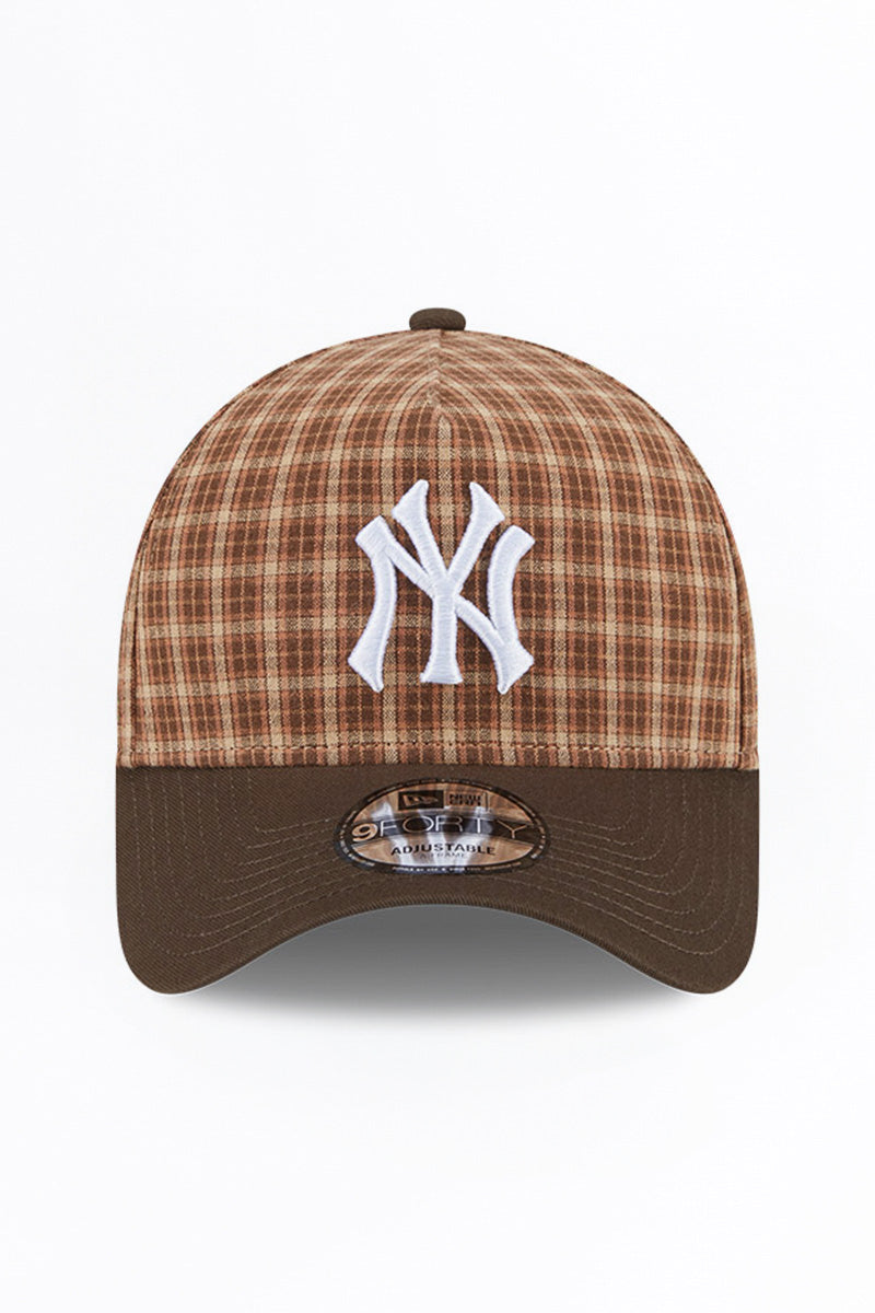 940AF NEYYAN PLAID WALNUT