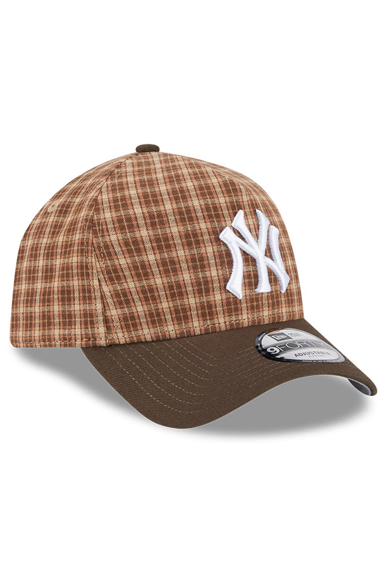 940AF NEYYAN PLAID WALNUT