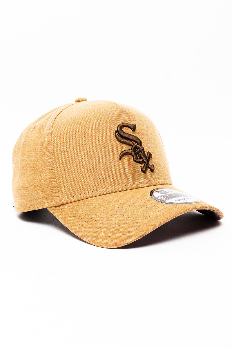 9Forty Chicago White Sox Washed Bronze Canvas Cap - Mens