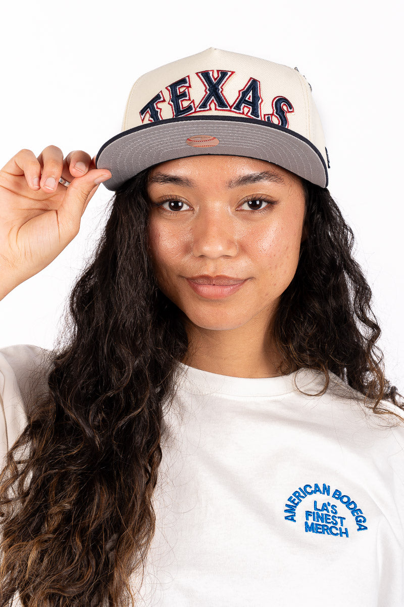 950AF MLB TEXRAN WRDMRK PIN - TEXAS RANGERS - Womens