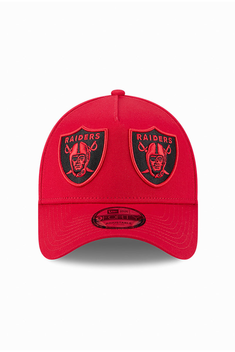Las Vegas Raiders Double Logo 9Forty A-Frame Snapback