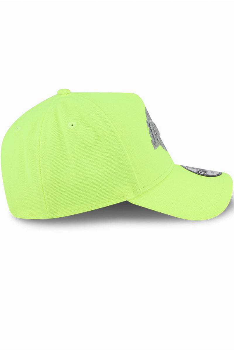 9Forty LA Lakers 'Hi-Viz' A-Frame Snapback