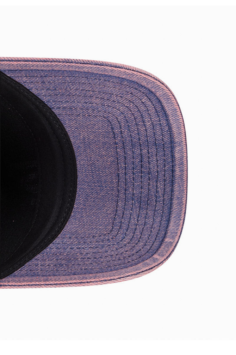 LA Dodger 9Forty Pink Acid Denim A-Frame Snapback