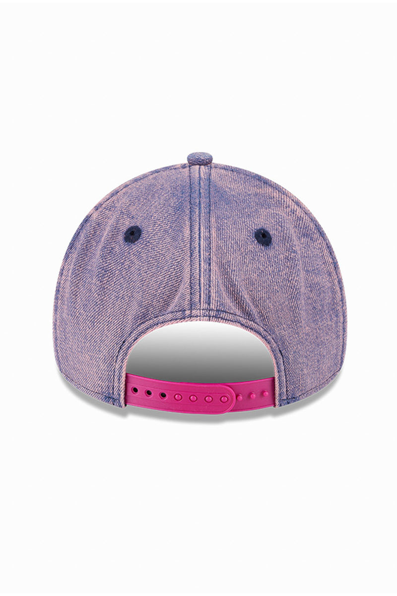 New York Yankees 9Forty Pink Acid Denim A-Frame Snapback