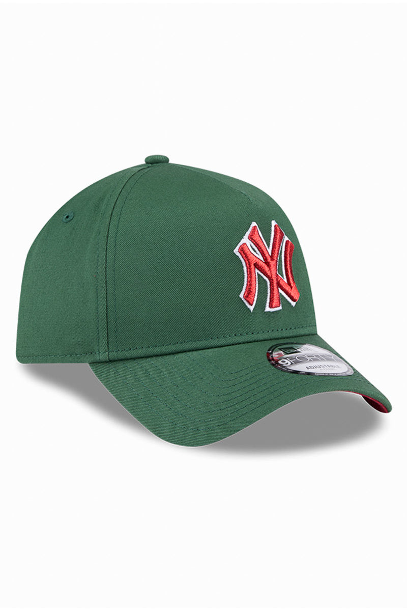 NY Yankees 9Forty Cilantro A-Frame Snapback