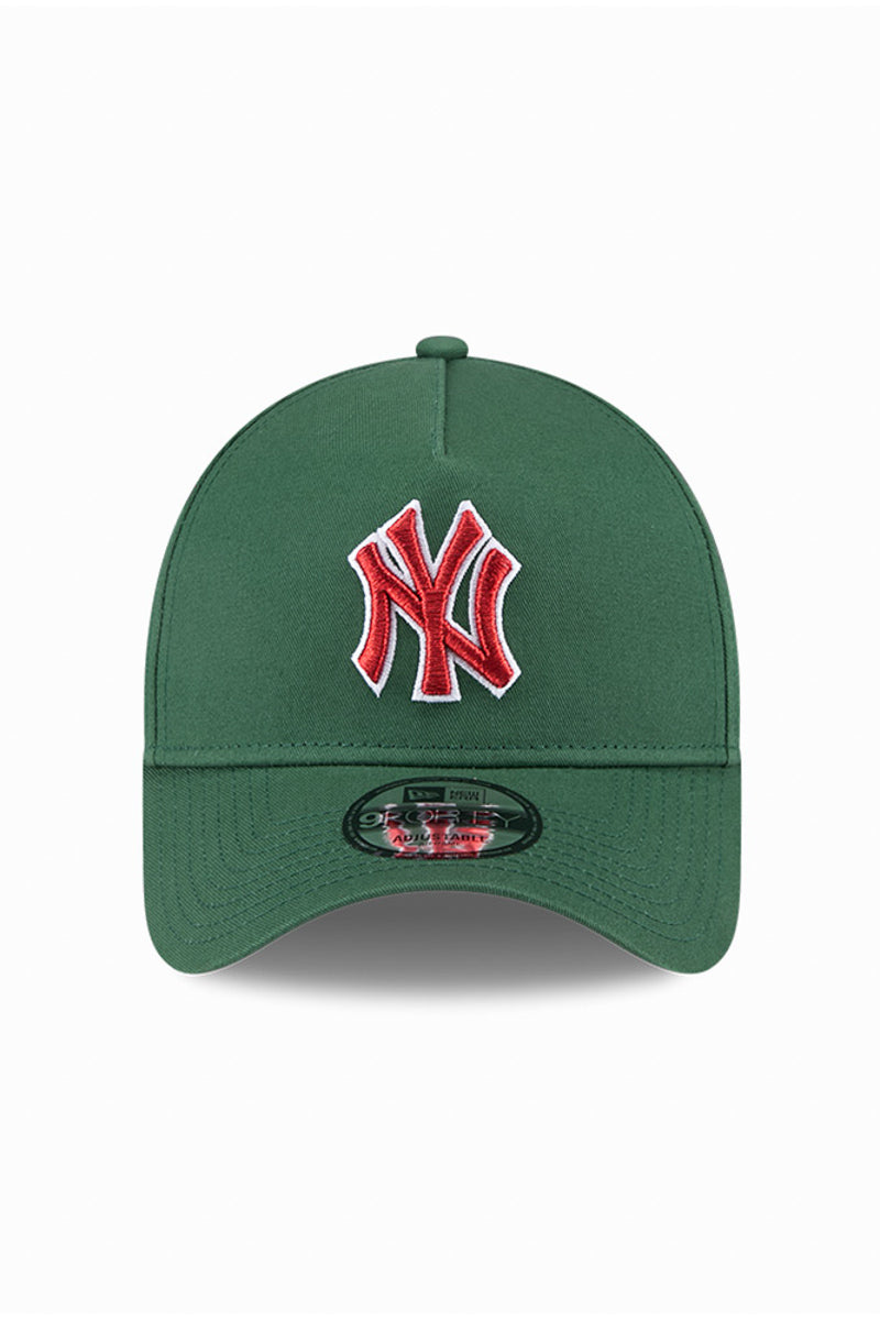 NY Yankees 9Forty Cilantro A-Frame Snapback
