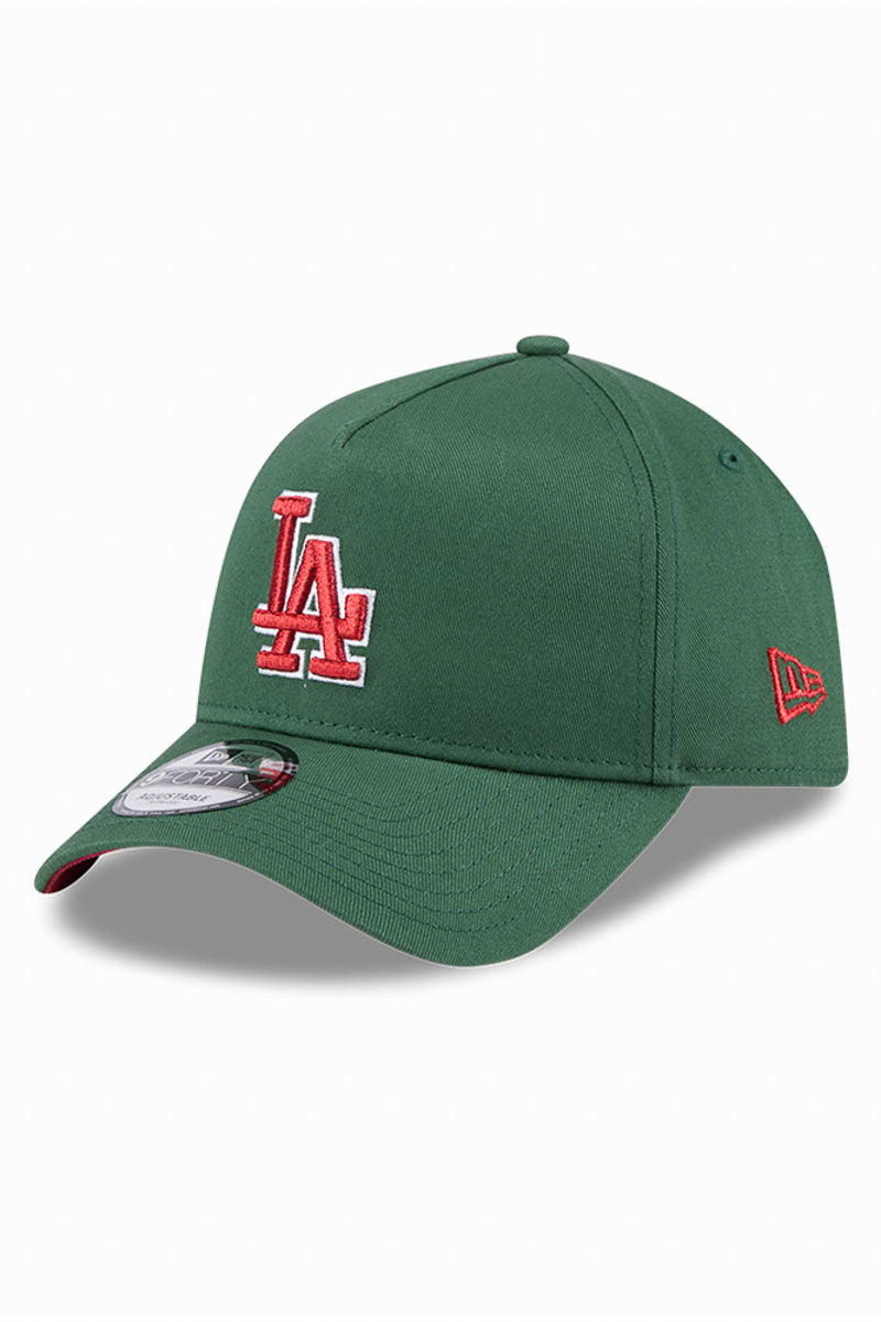 LA Dodgers 9Forty Cilantro A-Frame Snapback