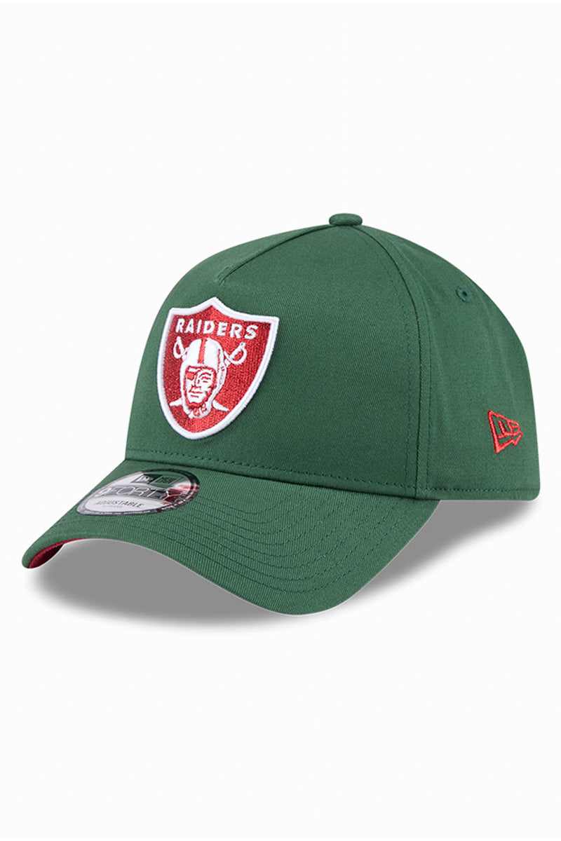 9Forty Raiders Christmas Snapback Womens