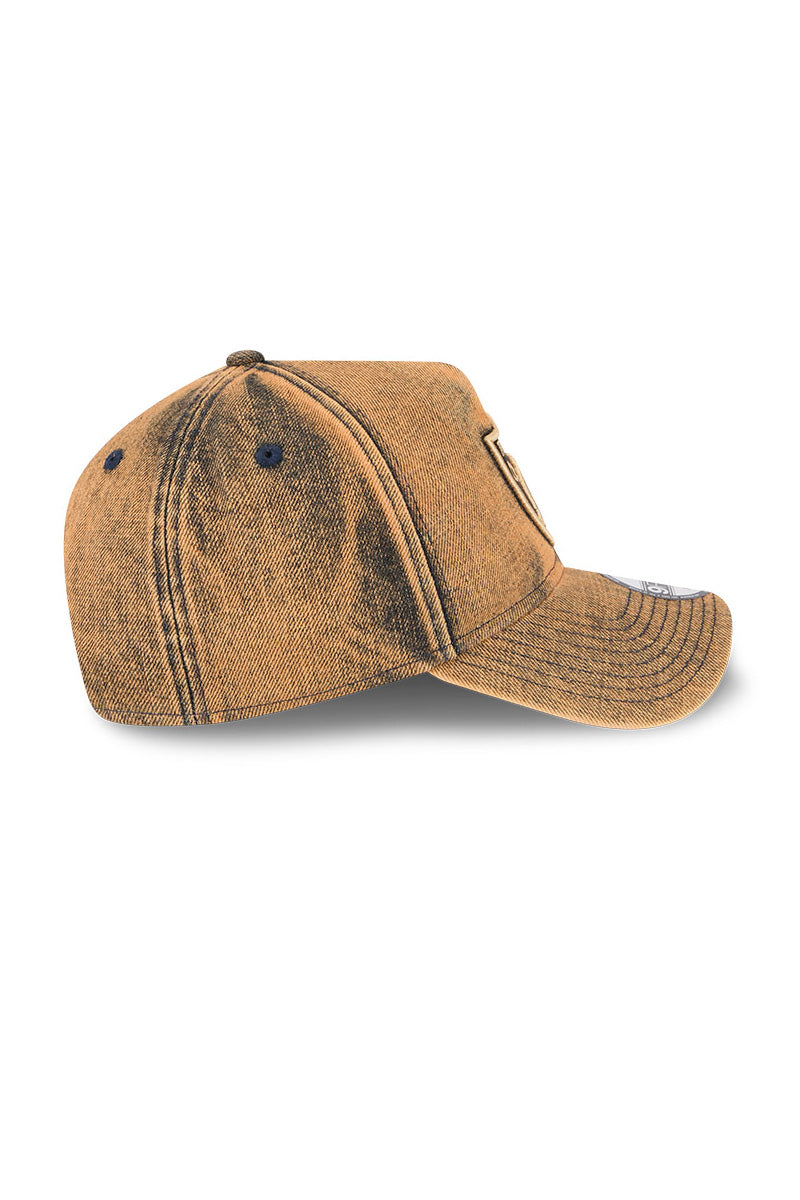 Las Vegas Raiders 940 A-Frame Overwashed Denim Cap - Mens