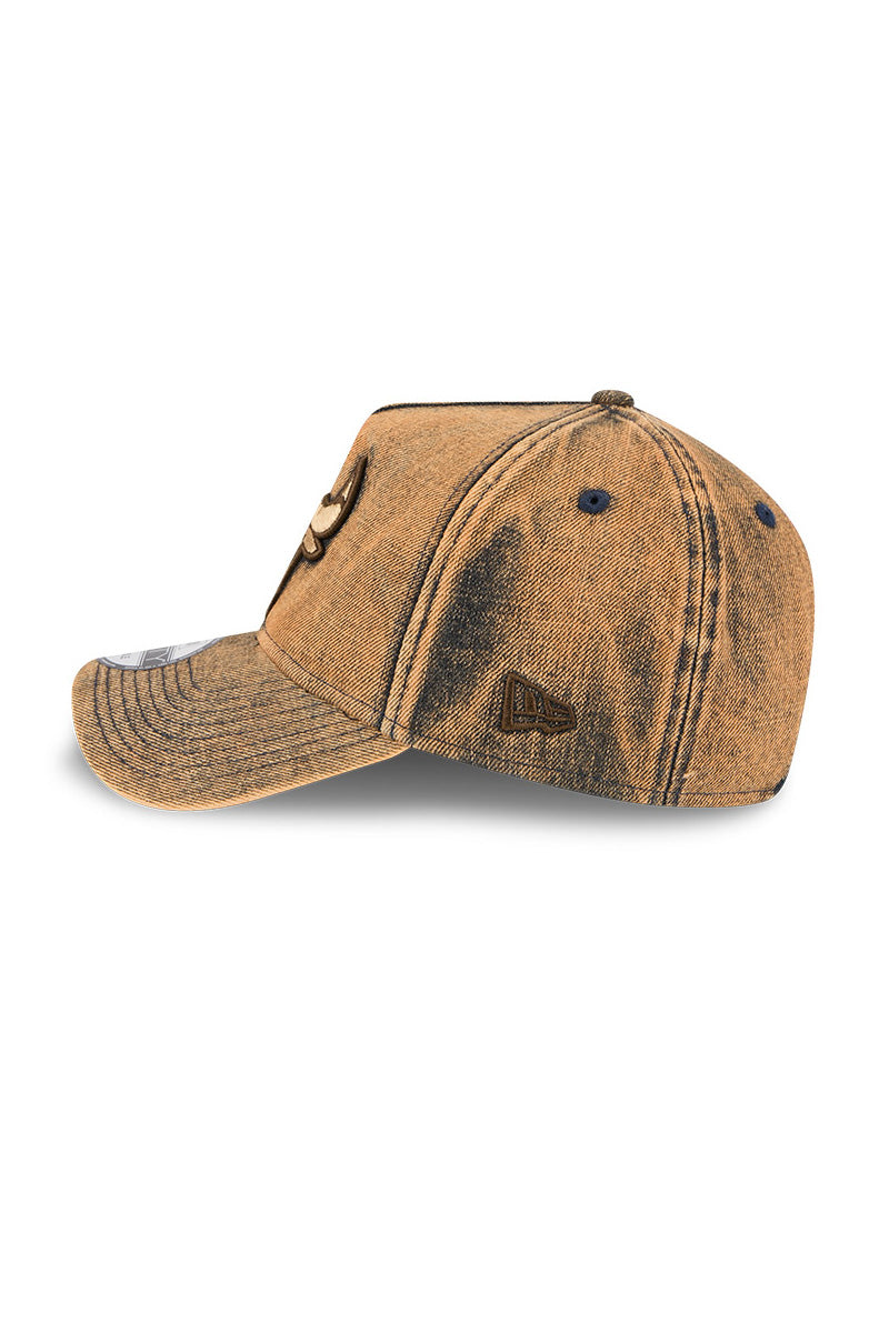 Chicago Bulls 940 A-Frame Overwashed Denim Cap - Mens