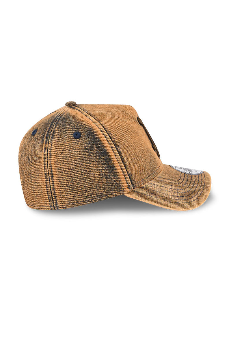 LA Dodgers 940 A-Frame Overwashed Denim Cap - Mens