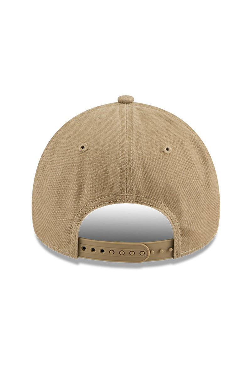 NY Yankees Khaki Distressed NY 940 A-Frame Cap - Mens