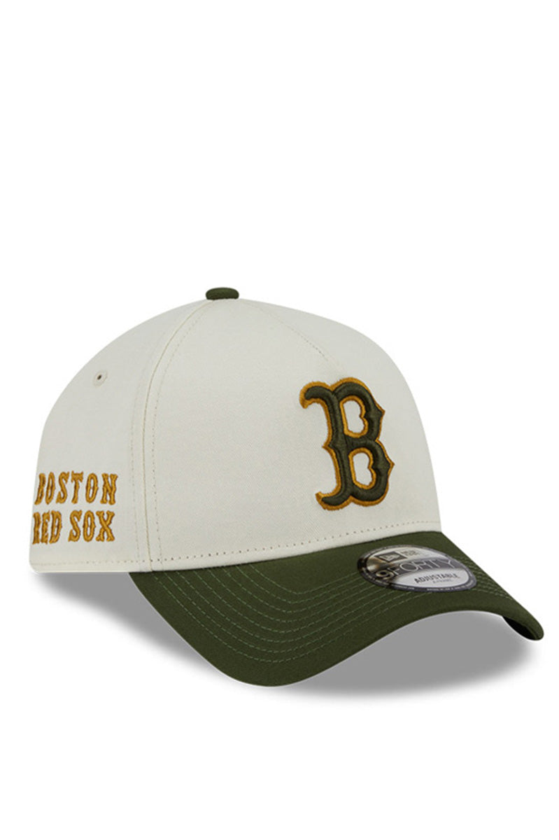 Boston Red Sox 940 A-Frame  Metallic Logo Cap - Mens