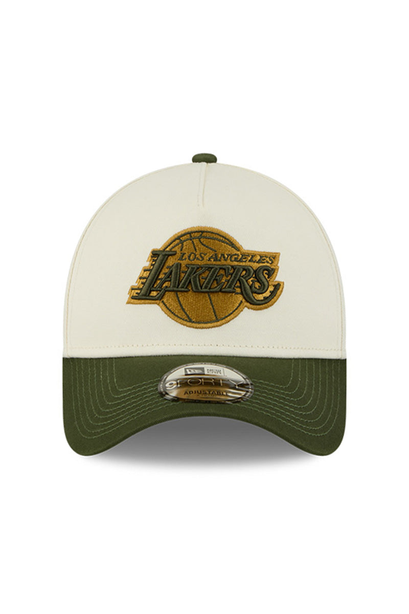 LA Lakers 940 A-Frame  Metallic Logo Cap - Mens