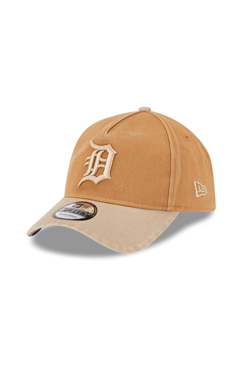 Detroit Tigers 940 A-Frame Washed Earth Cap - Mens