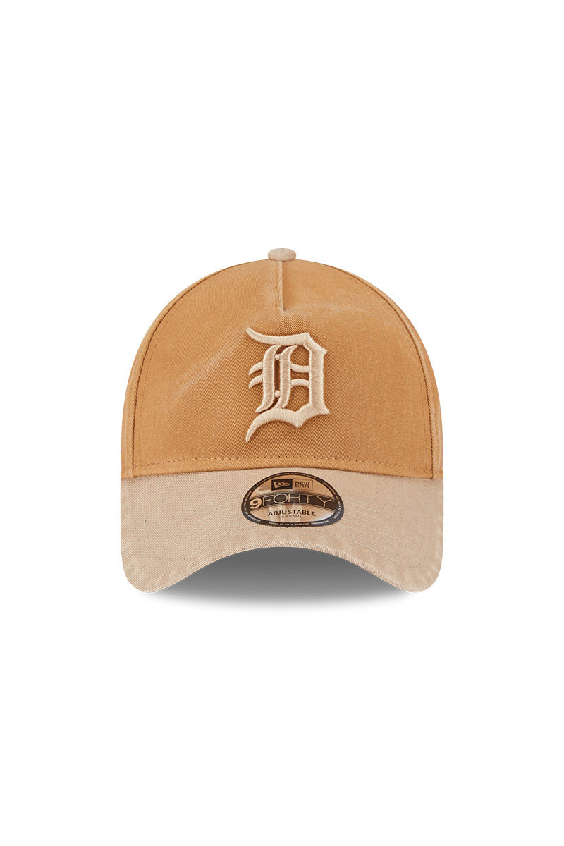 Detroit Tigers 940 A-Frame Washed Earth Cap - Mens