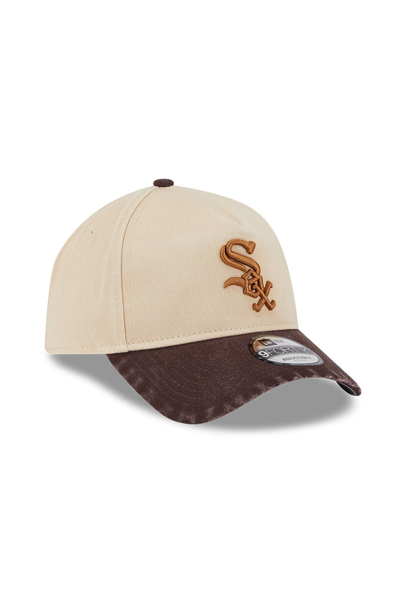 Chicago White Sox 940 A-Frame Washed Earth Cap - Mens