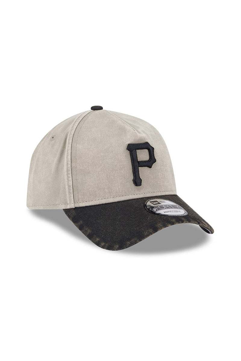 Pittsburgh Pirates 940 A-Frame Washed Earth Cap - Mens