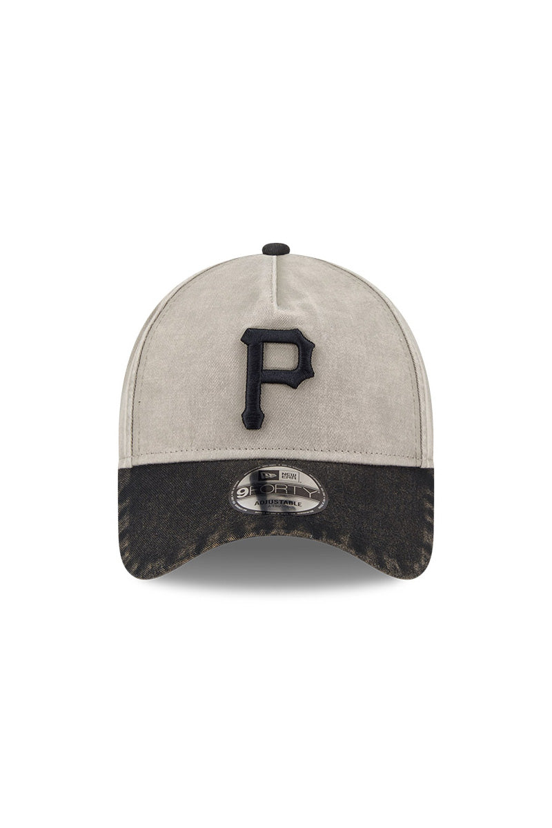 Pittsburgh Pirates 940 A-Frame Washed Earth Cap - Mens