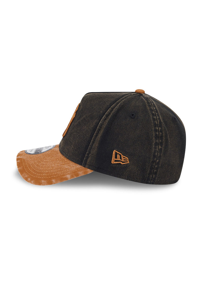 NY Yankees 940 A-Frame Washed Earth Cap - Mens