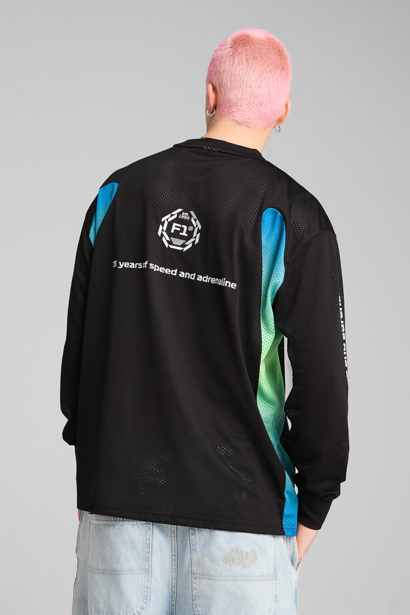 F1 75th Anniversary Oversize Long-Sleeve Tee