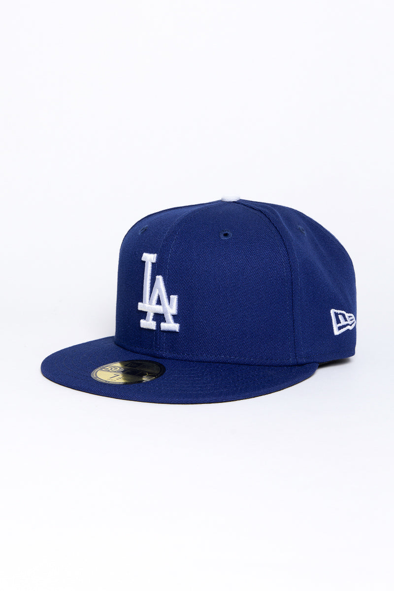 LA Dodders Dark Royal 59Fifty Fitted Cap - Womens