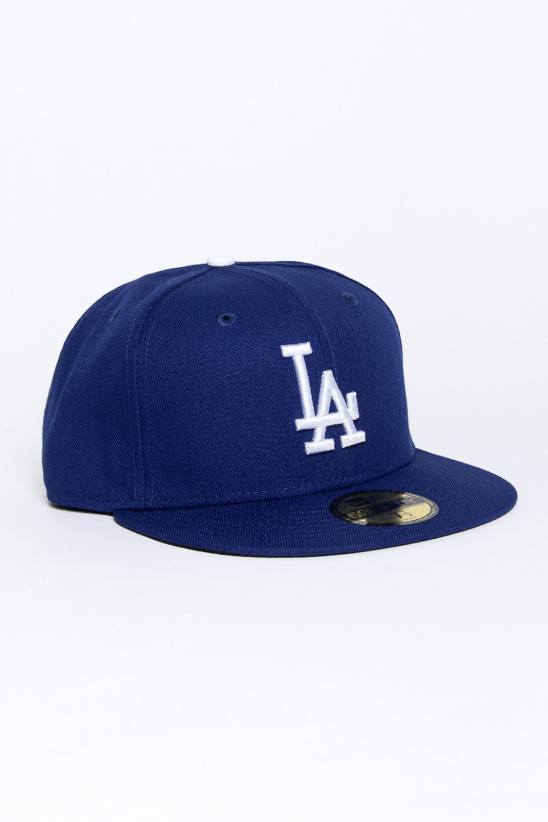 LA Dodders Dark Royal 59Fifty Fitted Cap - Womens