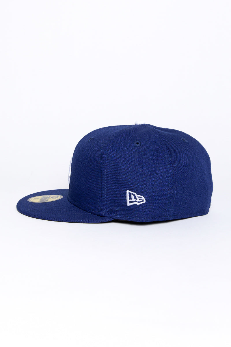 LA Dodders Dark Royal 59Fifty Fitted Cap - Womens