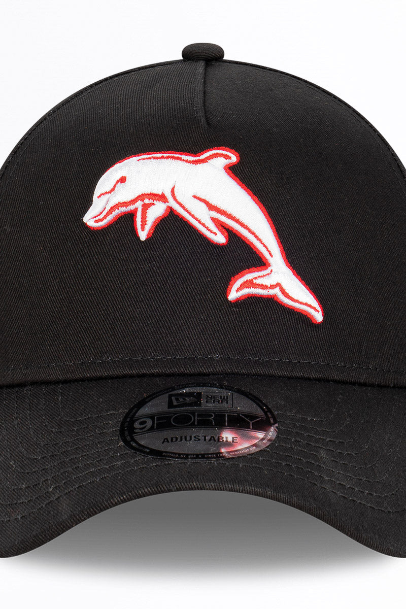 Redcliffe Dolphins NRL 940AF Black OTC Snapback