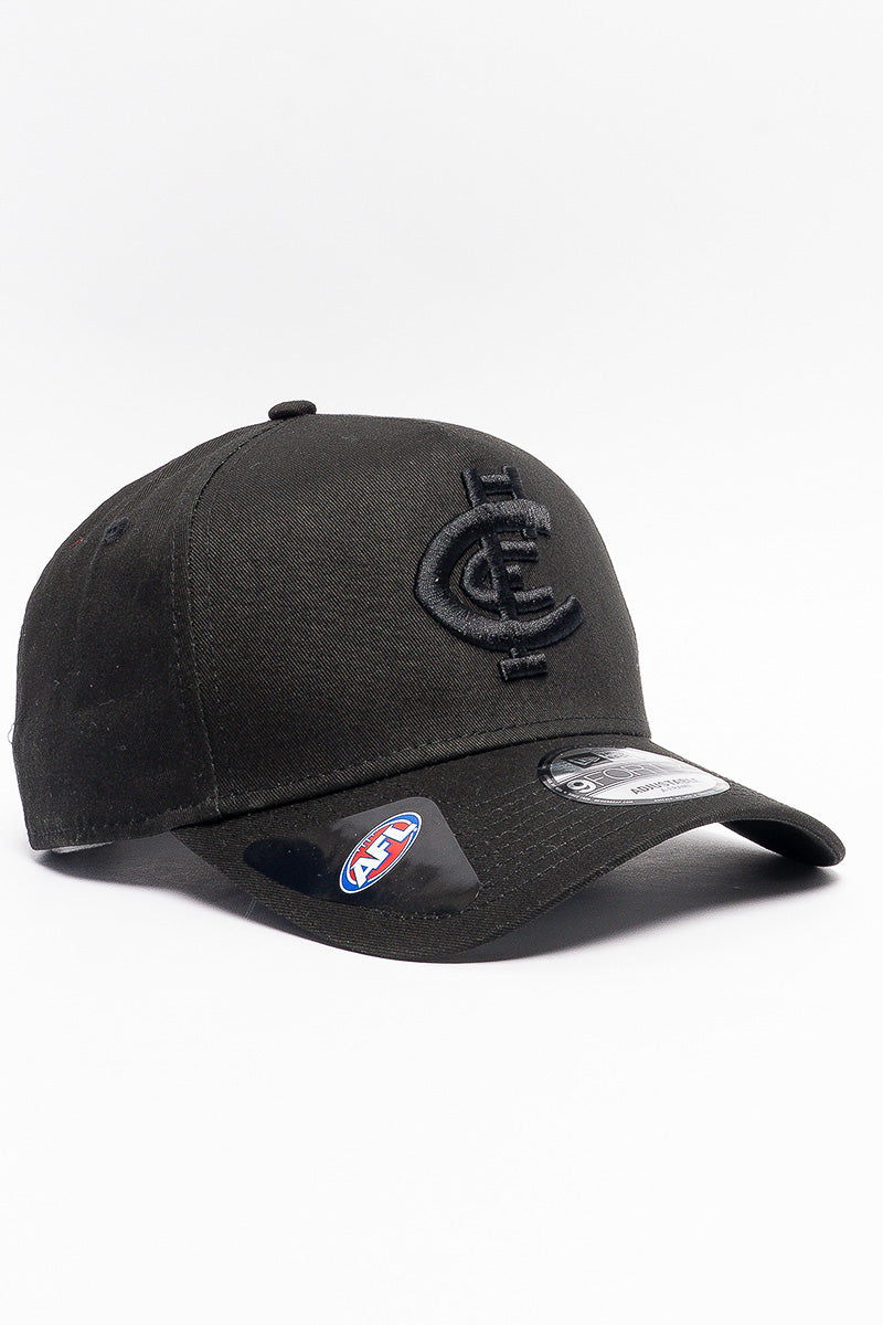 Carlton Blues AFL Triple Black 9Forty Snapback