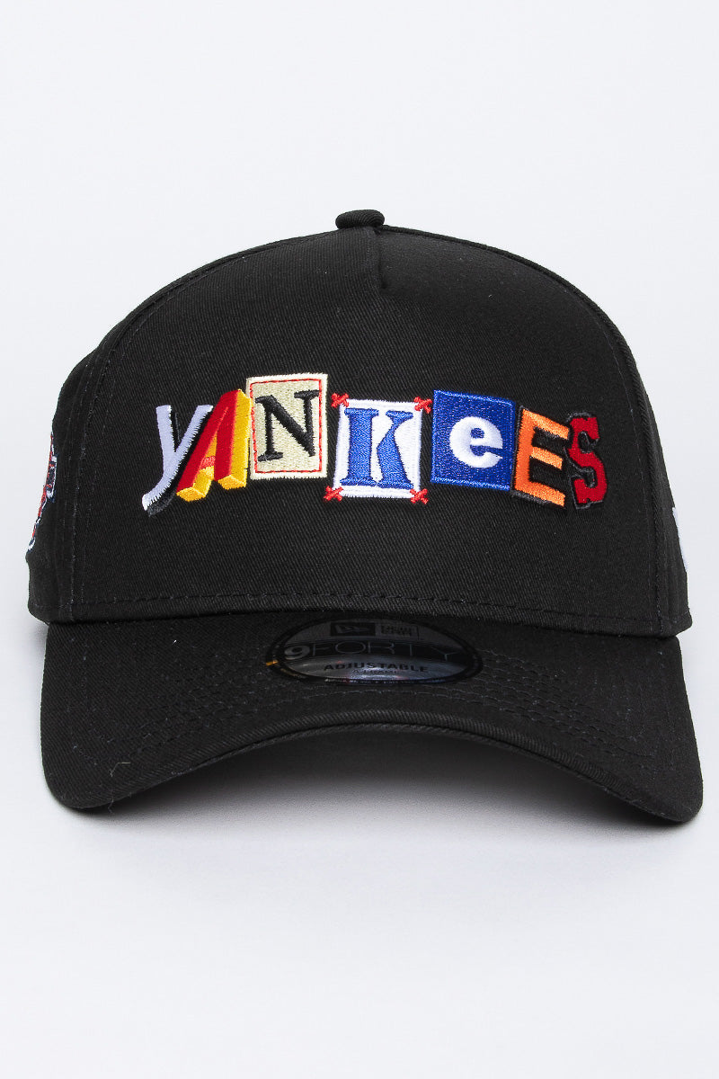 NY Yankees Jumble 9Forty Snapback