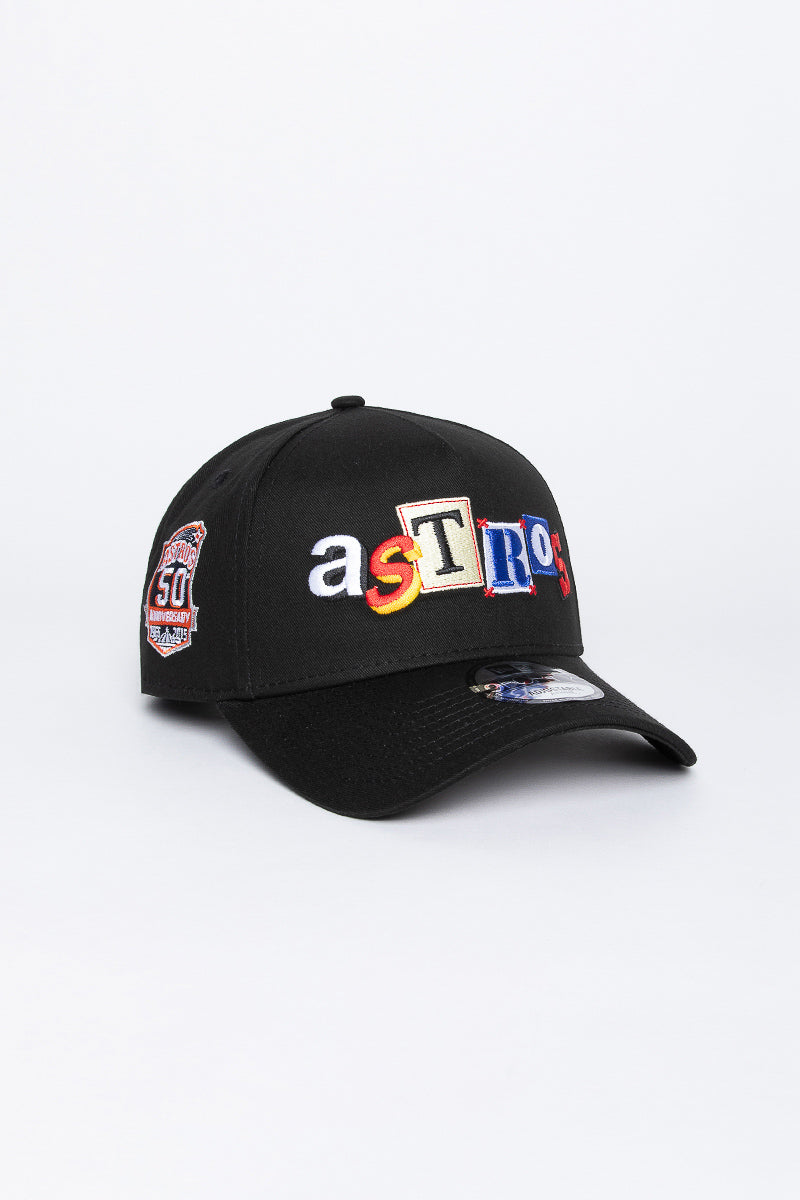 Houston Astros Jumble 9Forty Snapback