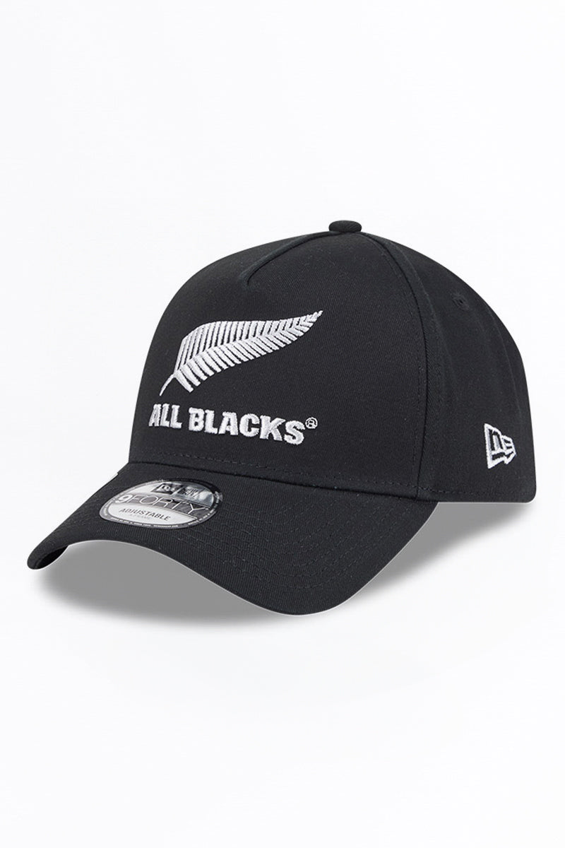 9Forty All Blacks Silver Fern 2-Tone Cap