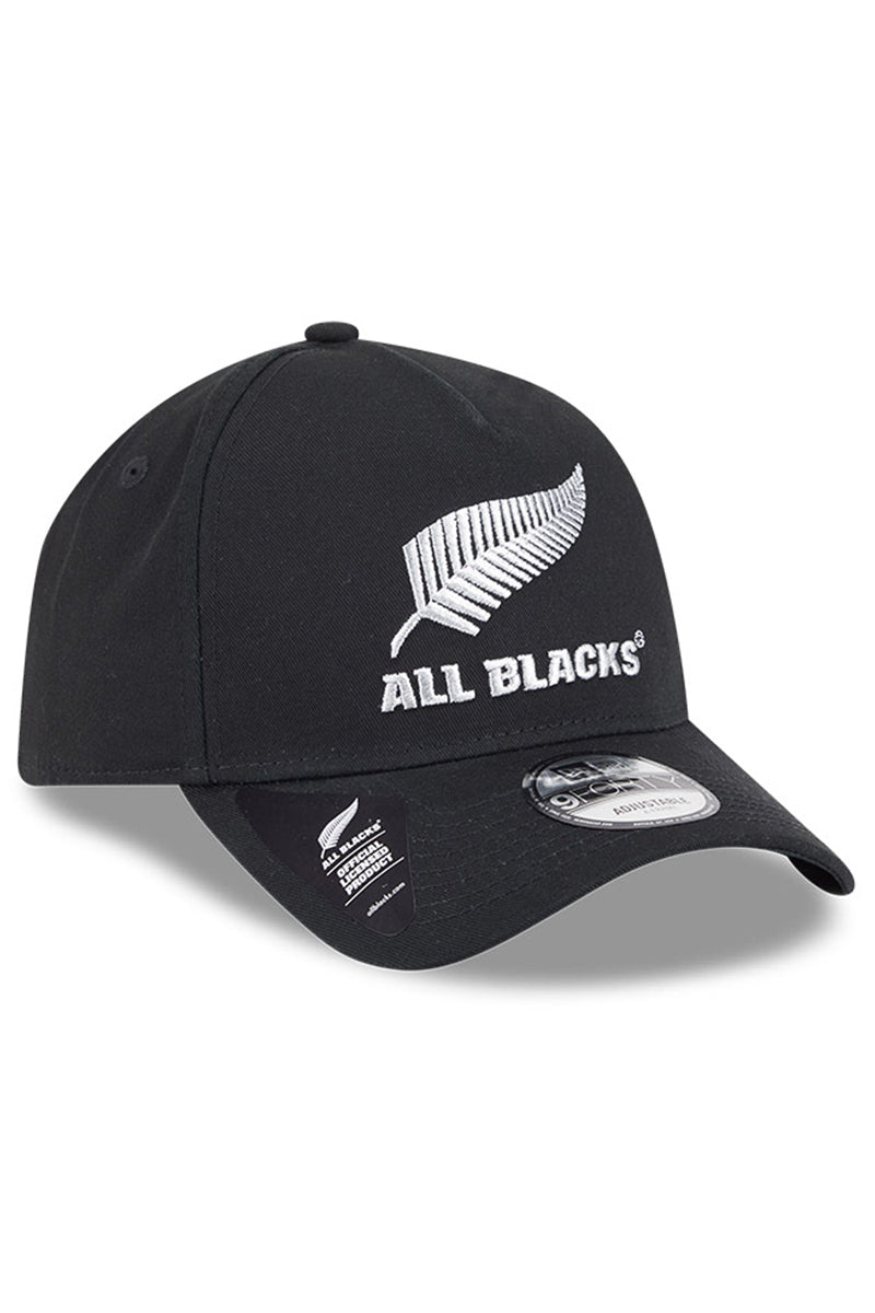 9Forty All Blacks Silver Fern 2-Tone Cap