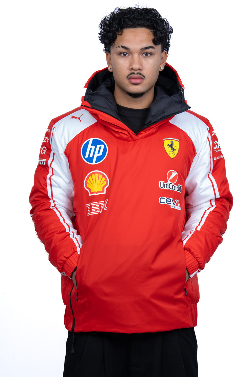 Puma F1 x Ferrari Reversible Quarter-Zip Hoodie - Mens