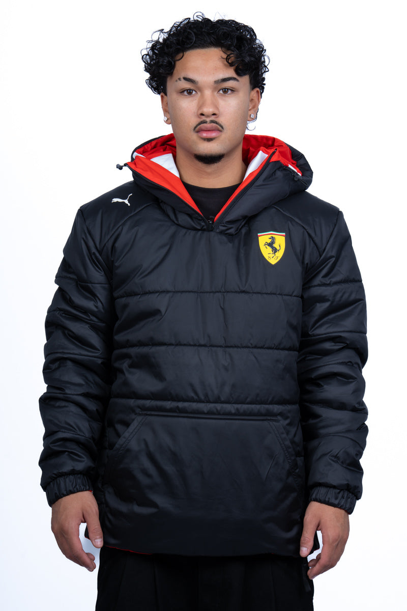 Puma F1 x Ferrari Reversible Quarter-Zip Hoodie - Mens