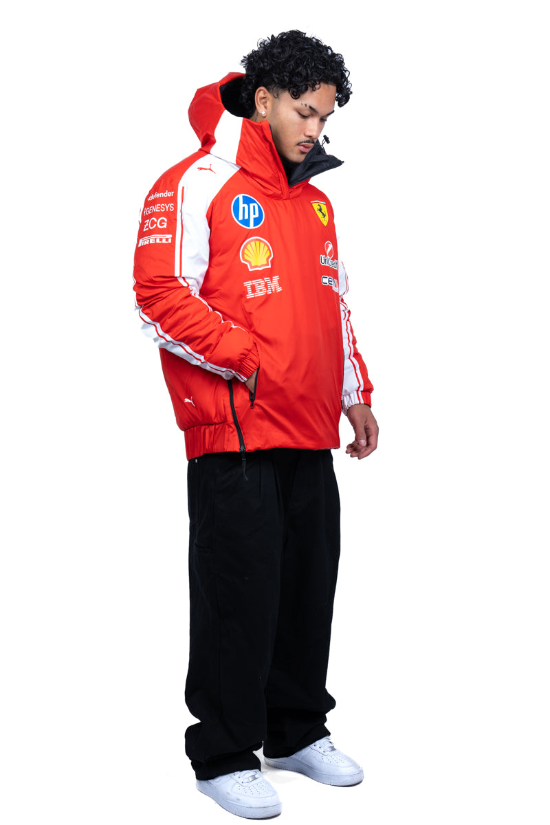 Puma F1 x Ferrari Reversible Quarter-Zip Hoodie - Mens