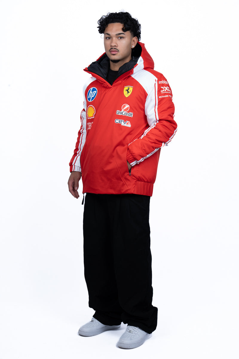 Puma F1 x Ferrari Reversible Quarter-Zip Hoodie - Mens