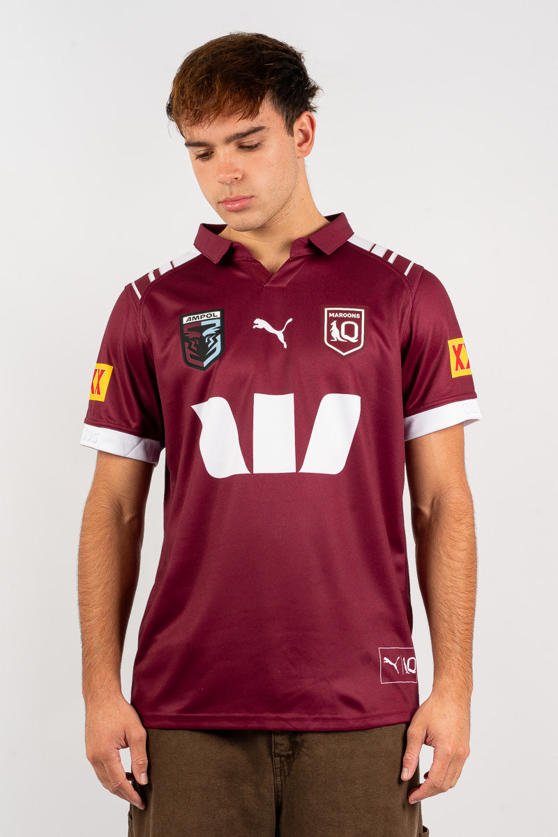 QLD Maroons Home 2025 Replica Team Jersey