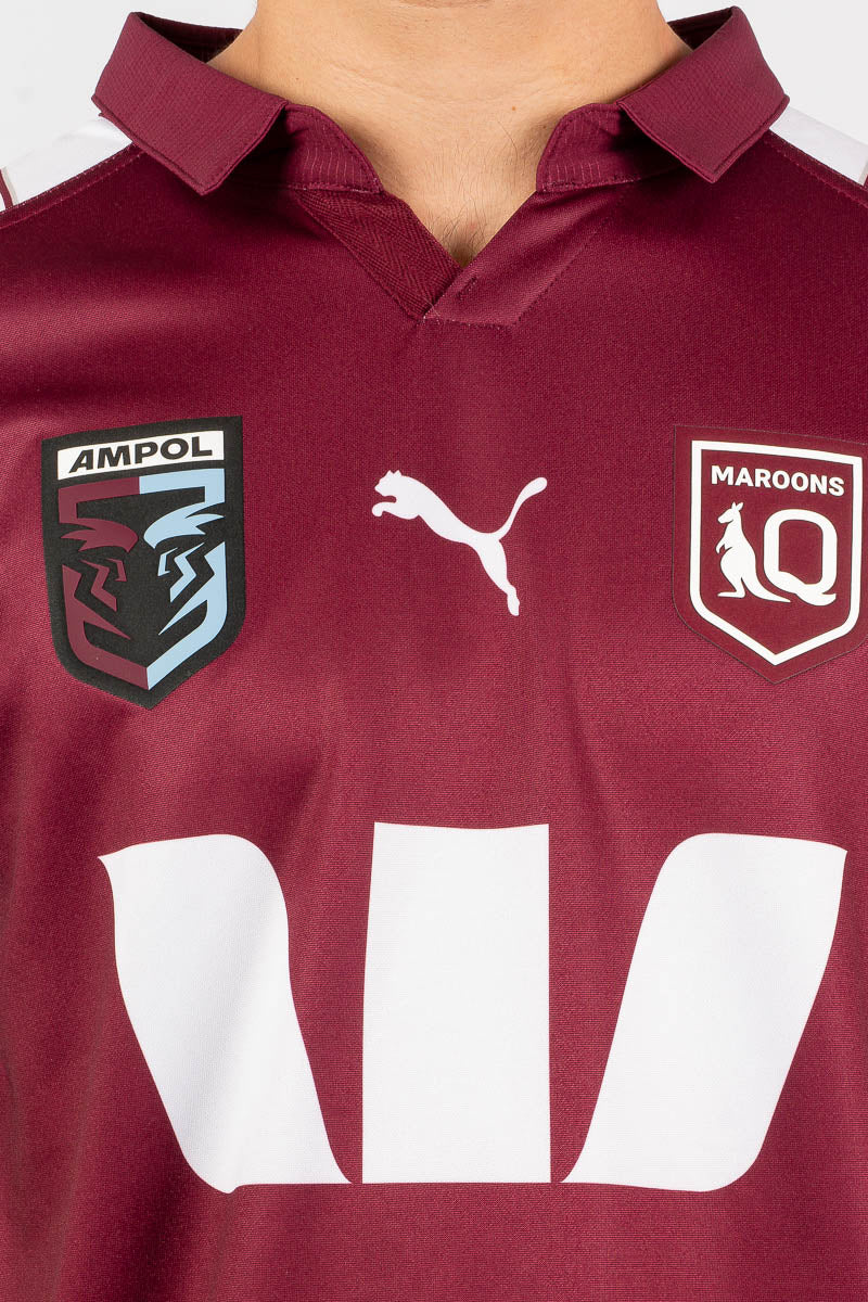 QLD Maroons Home 2025 Replica Team Jersey