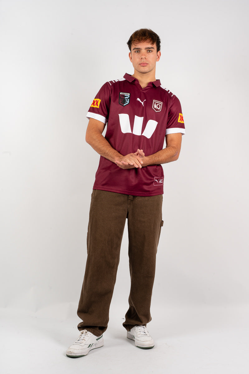 QLD Maroons Home 2025 Replica Team Jersey