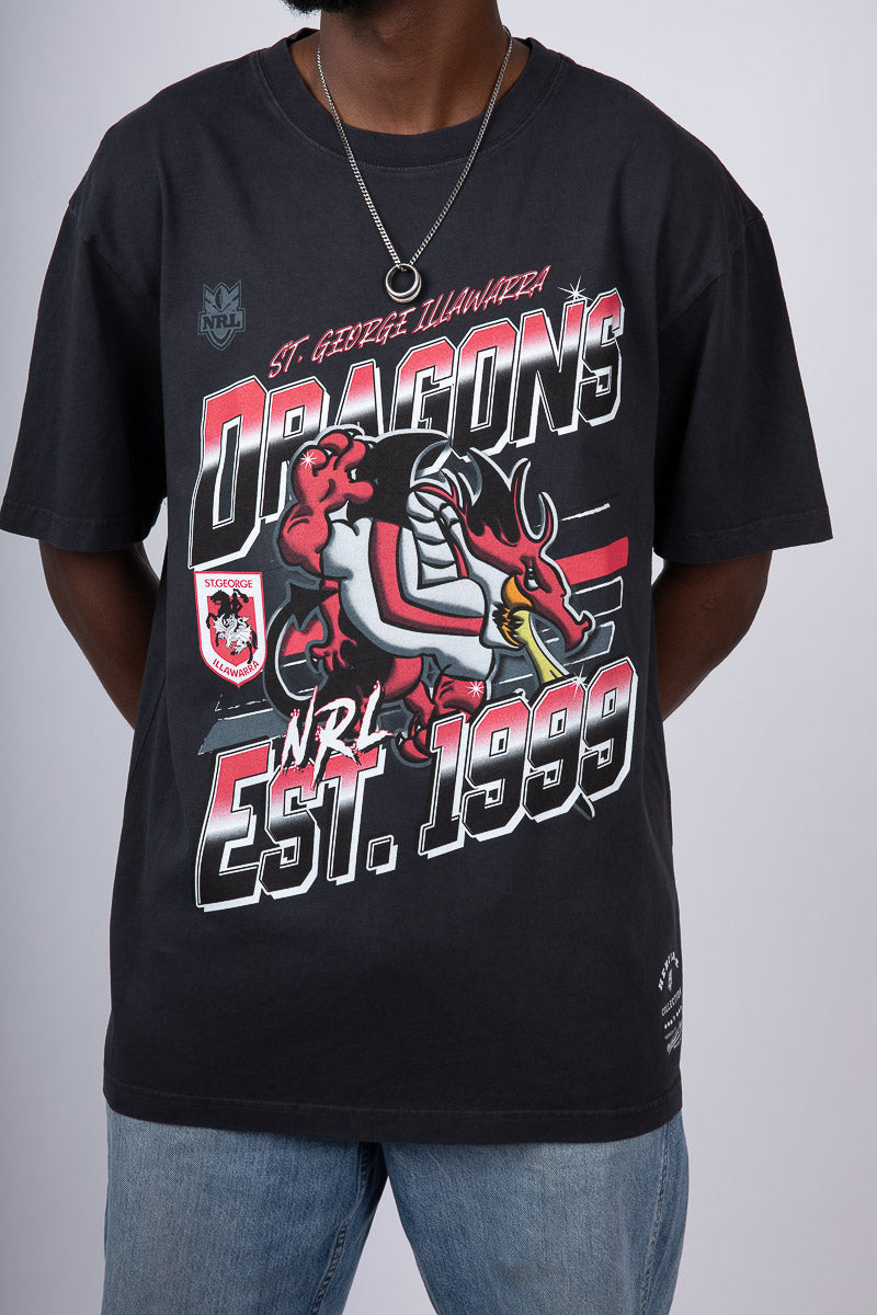 St. George Illawarra Dragons NRL Character Tee - Mens
