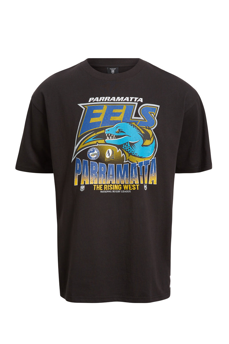 Parramatta Eels Boxy Fit Graphic Tee