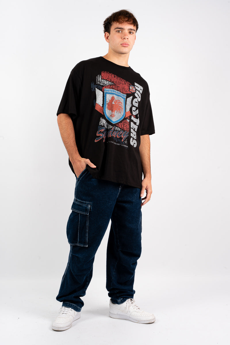 Sydney Roosters NRL 1908 Roller Tee - Mens