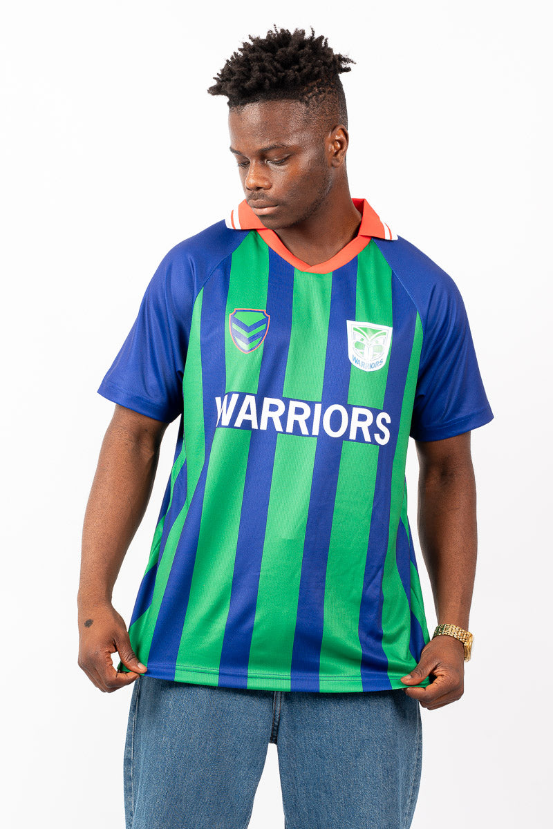 New Zealand Warriors NRL 1908 Tech-Collar Tee